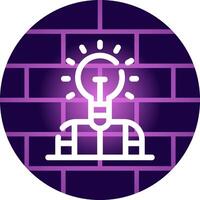 Idea Creative Icon Design vector