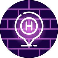Location Creative Icon Design vector