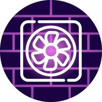 Fan Creative Icon Design vector