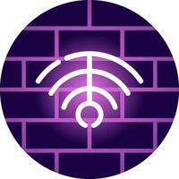 diseño de icono creativo wifi vector