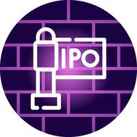 Ipo Creative Icon Design vector