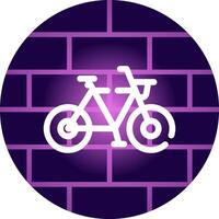 diseño de icono creativo de bicicleta vector