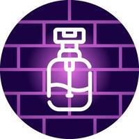 Perfume Creative Icon Design vector