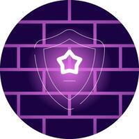 Shield Creative Icon Design vector