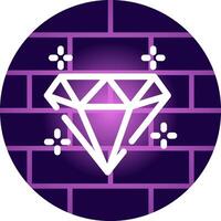 Diamond Creative Icon Design vector