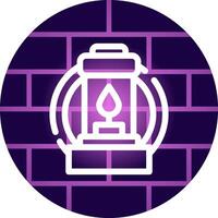 Lantern Creative Icon Design vector