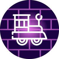 Train Creative Icon Design vector