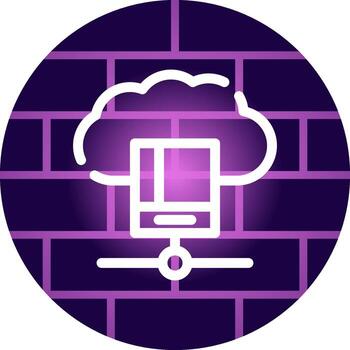 estudiar base de datos creativo icono diseño vector