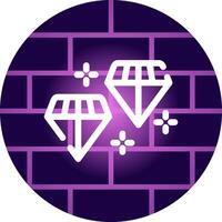 Diamonds Creative Icon Design vector