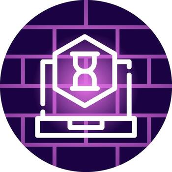 Hackathon Creative Icon Design vector