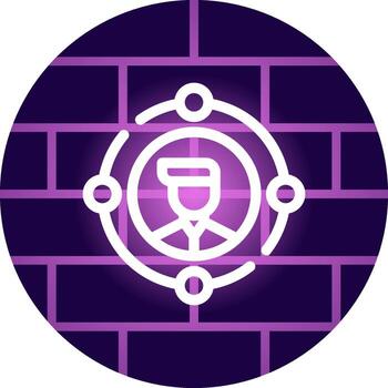 User Centered Creative Icon Design vector