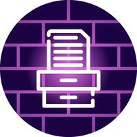 Project Inbox Creative Icon Design vector