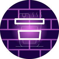 Hot Drink Creative Icon Design vector