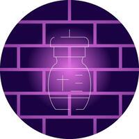 Cremation Creative Icon Design vector