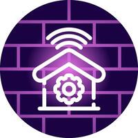 Home Automation Creative Icon Design vector