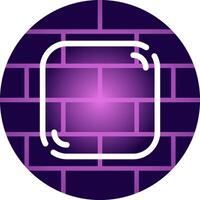 Line Neon Wall Design vector