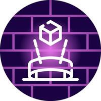Head Up Display Creative Icon Design vector