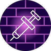 Injection Creative Icon Design vector