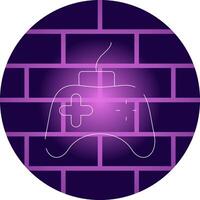 Game Controller Creative Icon Design vector