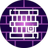 Jail Creative Icon Design vector