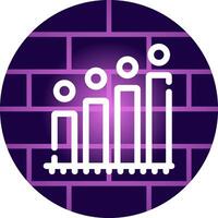 Graphs Creative Icon Design vector