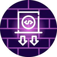Deposit Creative Icon Design vector