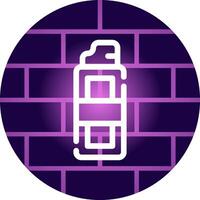 Pepper Spray Creative Icon Design vector