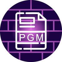 PGM Creative Icon Design vector