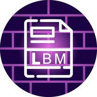 LBM Creative Icon Design vector