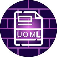 UOML Creative Icon Design vector