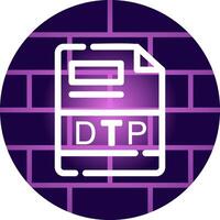 DTP Creative Icon Design vector