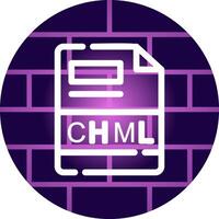 CHML Creative Icon Design vector