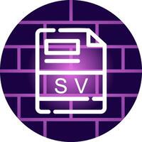 SV Creative Icon Design vector