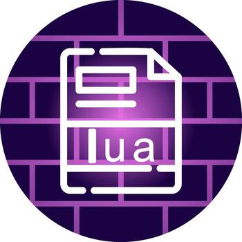lua creativo icono diseño vector