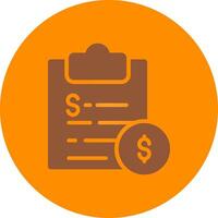 Budget Creative Icon Design vector