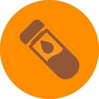 Test Tube Creative Icon Design vector