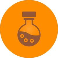 Flask Creative Icon Design vector