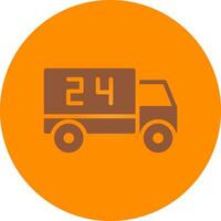 Truck Creative Icon Design vector