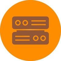 Server Creative Icon Design vector