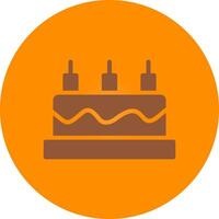 Cake Creative Icon Design vector