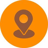 Location Creative Icon Design vector