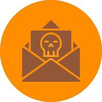 Line bronw Glpyh Design vector