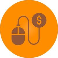 Pay Per Click Creative Icon Design vector