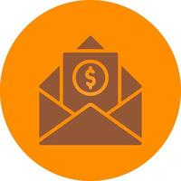 Envelope Creative Icon Design vector