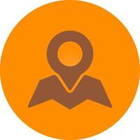 Location Creative Icon Design vector