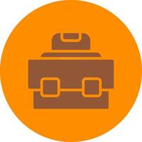 Briefcase Creative Icon Design vector