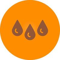 Drops Creative Icon Design vector