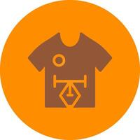T Shirt Creative Icon Design vector