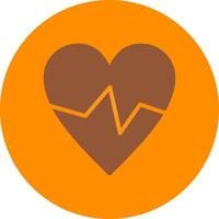 Heart Rate Creative Icon Design vector