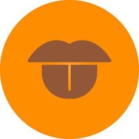 Tongue Creative Icon Design vector